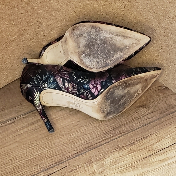 Sam Edelman Embroidered Stilettos 36 - Picture 4 of 4